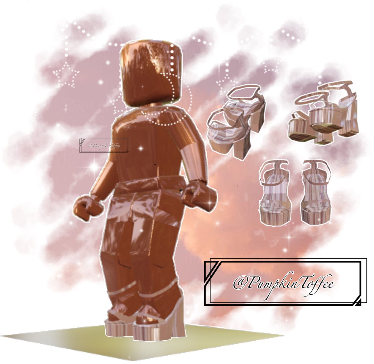 PumpkinToffe's tweet photo. ✨UGC Submissions✨

——
Roblox: PumpkinToffe
——
Hello! Welcome to my account- out here making the journey onto becoming a UGC and Vr artist. Nice to meet you all and I hope we’ll get along. Here is a submission model from me!^^
——
#UGC #RobloxUGC #RobloxCommissions #UGCcreator https://t.co/TkTBllMbgW