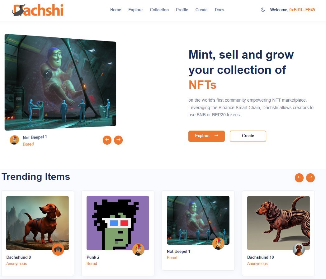 preston4progres's tweet photo. 🚀@Dachshi_ are giving away $50 in BNB to 1 random person who uploads and marks an NFT for sale on their NFT Marketplace on testnet! Follow 
@Dachshi_ Like, RT to help spread the word about a new #NFT Marketplace in town! https://t.co/YvLFK2KYLE #NFTCommunity #ad https://t.co/PbGd86sQl9