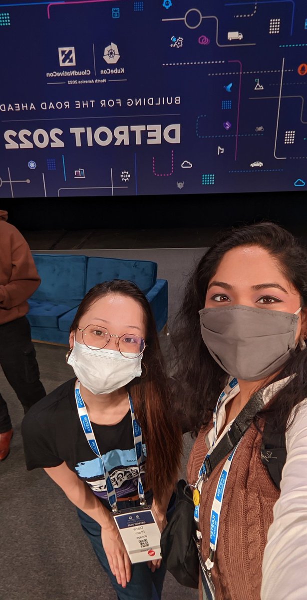 garynegy's tweet photo. @dianasoyster is a ray of happiness ❤️ #kubecon #scholarship #CloudNative @CloudNativeFdn https://t.co/MMdxSbASUX