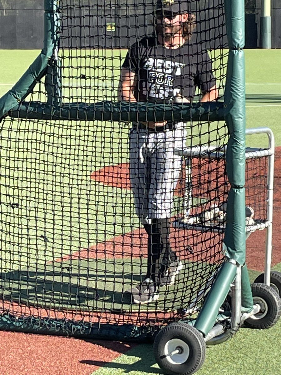TJCBaseball's tweet photo. Doing our #BestForVest today out at Mike Carter Field for tonight Game 1 of the Black/Gold series! @ApacheAthletics https://t.co/tXmuPkZ8gh