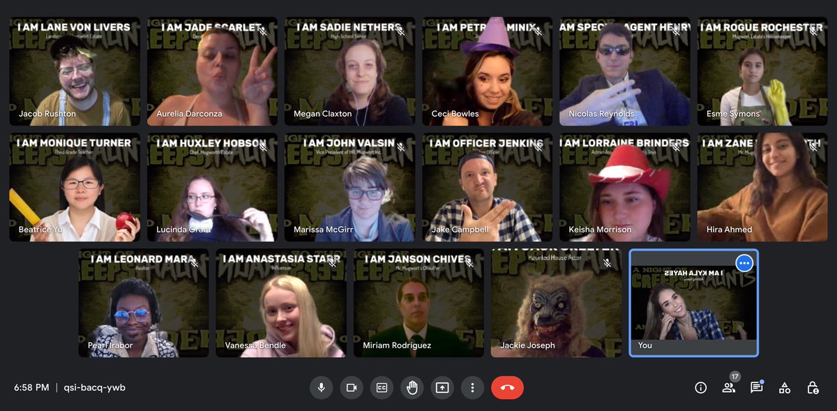 Nothing like a team Halloween murder mystery party 🔪🎉