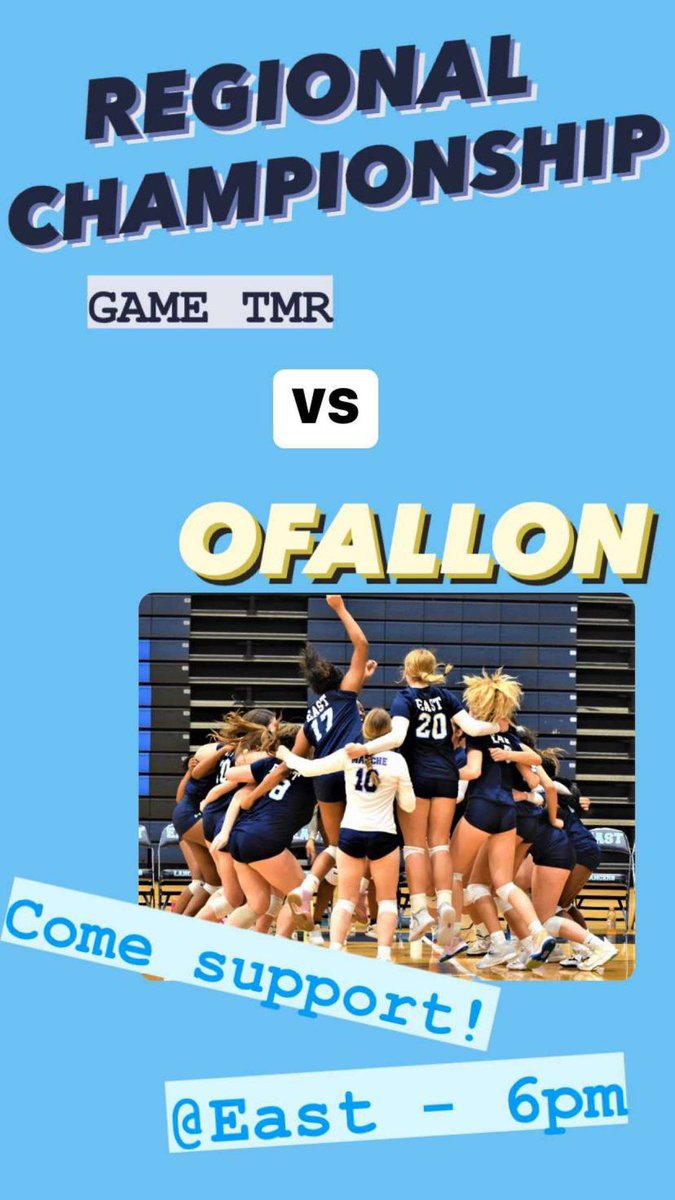 ‼️REGIONAL CHAMPIONSHIP‼️
GIRLS VBALL
@ HOME
STARTS @ 6
THEME: Pajamas💤