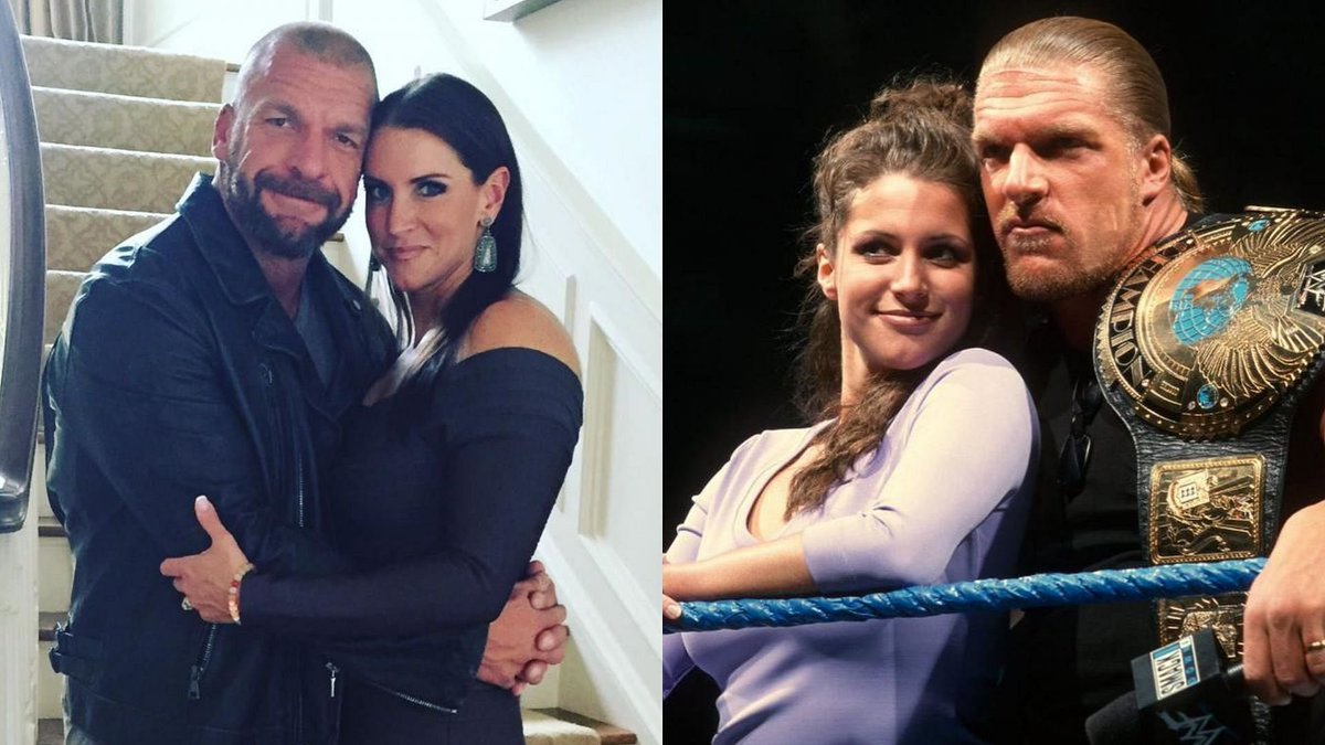 StephMovement's tweet photo. #19yearsStrong #TheLevesques #PaulandStephanie #HHH #TripleH #StephMcMahon #StephanieMcMahon #WWE #RealLife #RealLOVE #HappyAnniversary #TrueLove https://t.co/x1KltngjkN