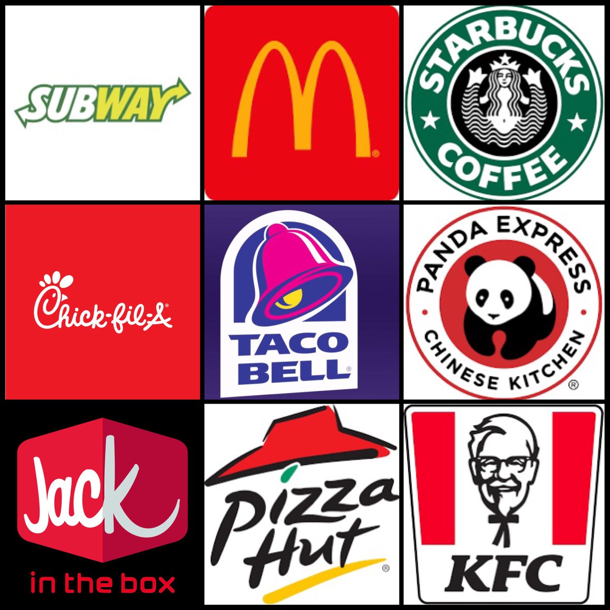 You have the opportunity to eat at one of these franchises free for life. Which one would you choose?