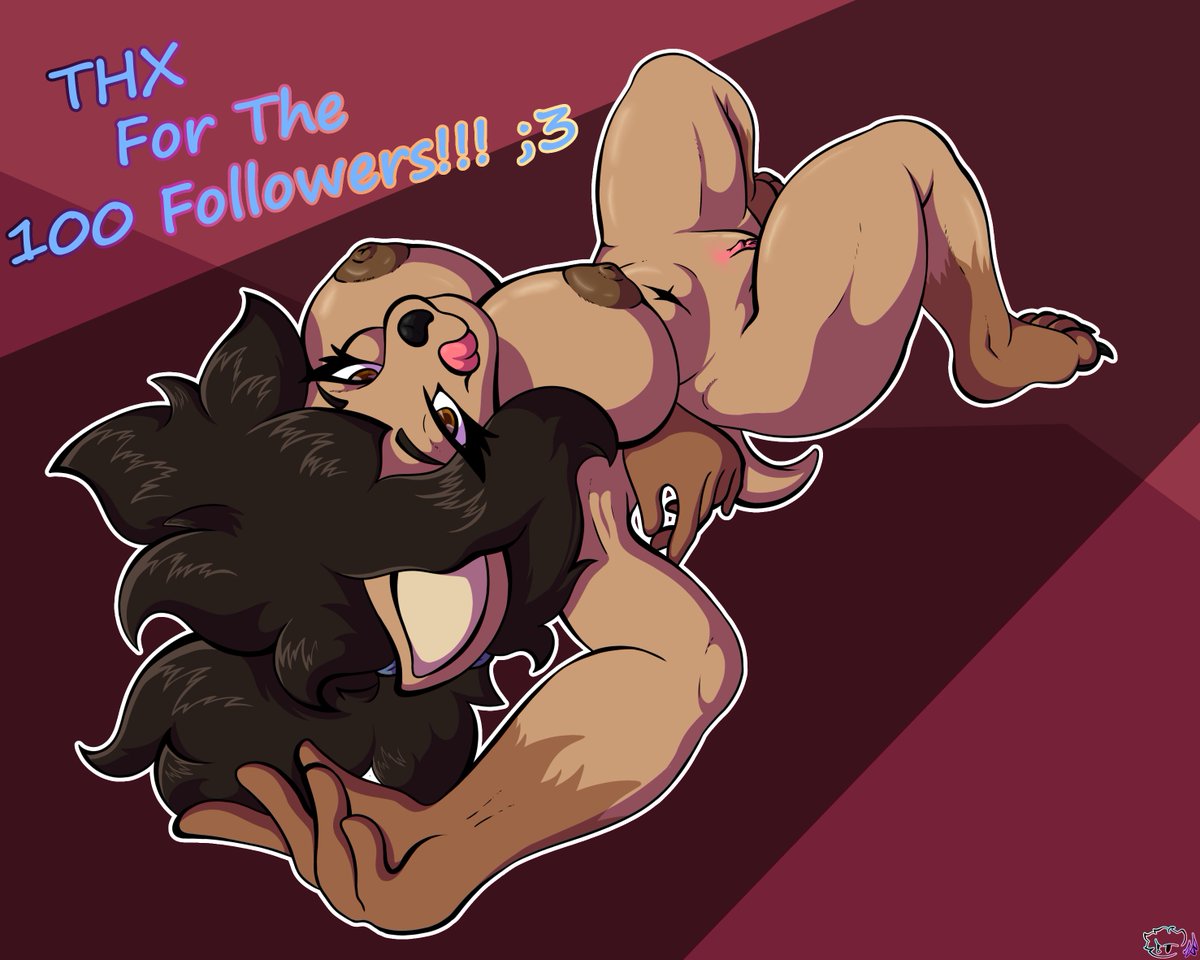 Hemos llegado a los 100 seguidores aaaa!!!

No puedo expresar lo agradecido que estoy con todos los que me siguen y apoyan c':
los quiero demasiado, así que les dejo este dibujo de Nikky
Muchas gracias a todos en verdad!!💜💜💜

#furry #furryartist #furryart #fursona #furrynsfw