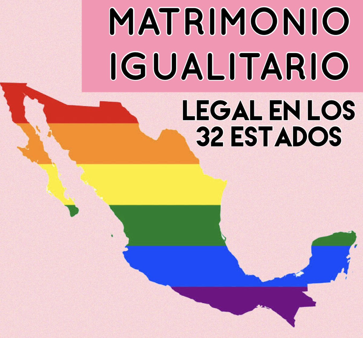 Tamaulipas aprobó el Matrimonio Igualitario y hoy oficialmente es una realidad en todo el país. #LoveisLove en todo México.