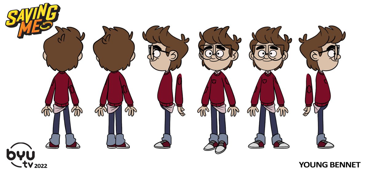 KierstenHaleArt's tweet photo. Saving Me (BYU TV 2022,) Bennet Bramble. Kiersten Hale-Character Designer. #byutv #SavingMe #SavingMeBYU https://t.co/agNoPKNb5W