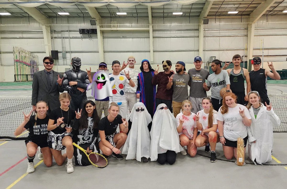 2022 Team Halloween 🎃👻
We played pickelball, tennis, basketball, and football (soccer). We quickly found out we should stick to racquet sports, but we did meet our Ghoul and had a great time. 

#gotiffindragons #team