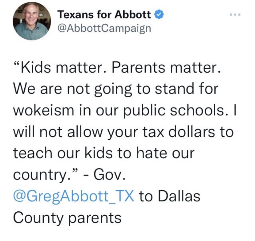 This is the most hideous insult to every single Texas teacher. #VoteThemAllOut2022