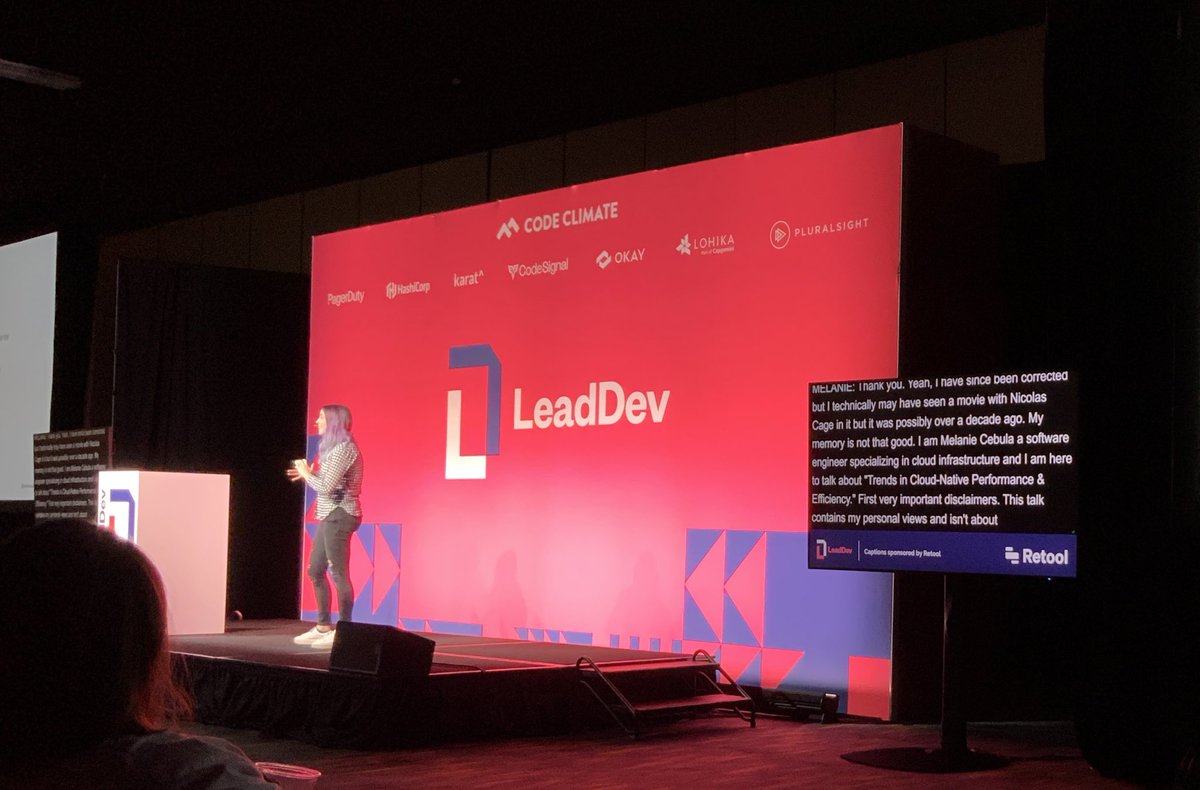 <a href="/MelanieCebula/">Melanie Cebula</a> absolutely rocking it at #leaddevsanfrancisco <a href="/TheLeadDev/">LeadDev</a>