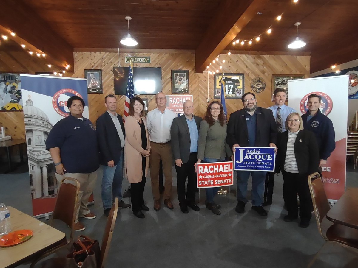 RCGforSenate's tweet photo. Thank you very much for everyone who came to our rally today, including this group of State Senators who spoke of the importantance of this race. 13 days to go! https://t.co/oEiiwzJfyH