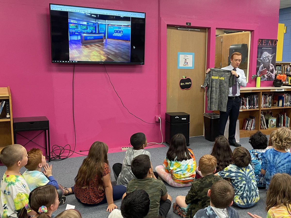 We loved hosting <a href="/LeeRingerWx/">Lee Ringer</a> at <a href="/GABChamps/">Grady Brown</a> today! Thank you for teaching us about meteorology!