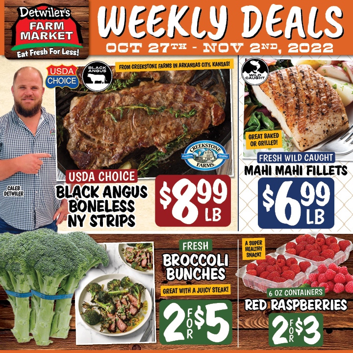 DetwilersMarket's tweet photo. Another great week of deals at Detwiler's! Come on by and #eatfreshforless! https://t.co/4y1kOoDYGj