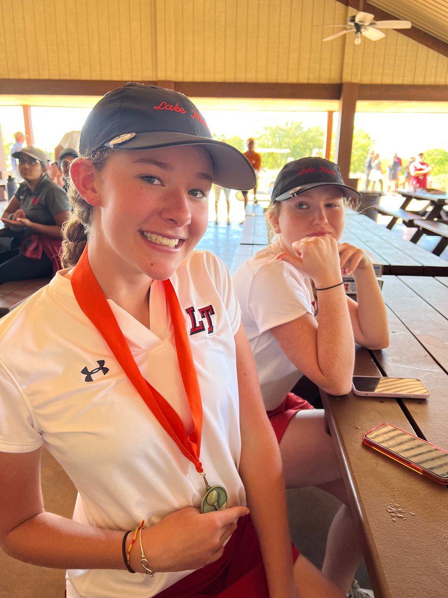 LTCavGolf's tweet photo. Another strong showing for the Varsity Girls at the Star Ranch Invitational. 3rd place out of 23 area teams, 5th place finish overall for @audreym_golf #jamodi @Kylieewalton @RaiLynn_rrr @FaithPrincipato @KatieBeckworth https://t.co/BKgmqGdYP8
