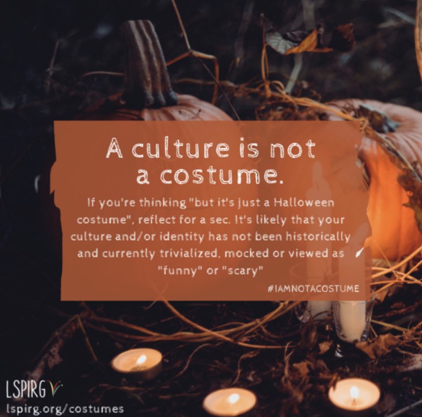 HydeParkPS's tweet photo. As a October 31 approaches, it is important not to inadvertently mimic culture by culturally appropriating racial, religious or ethnic groups. Learn more here: https://t.co/ANlIoOxG7L https://t.co/GAHin7Z3kr