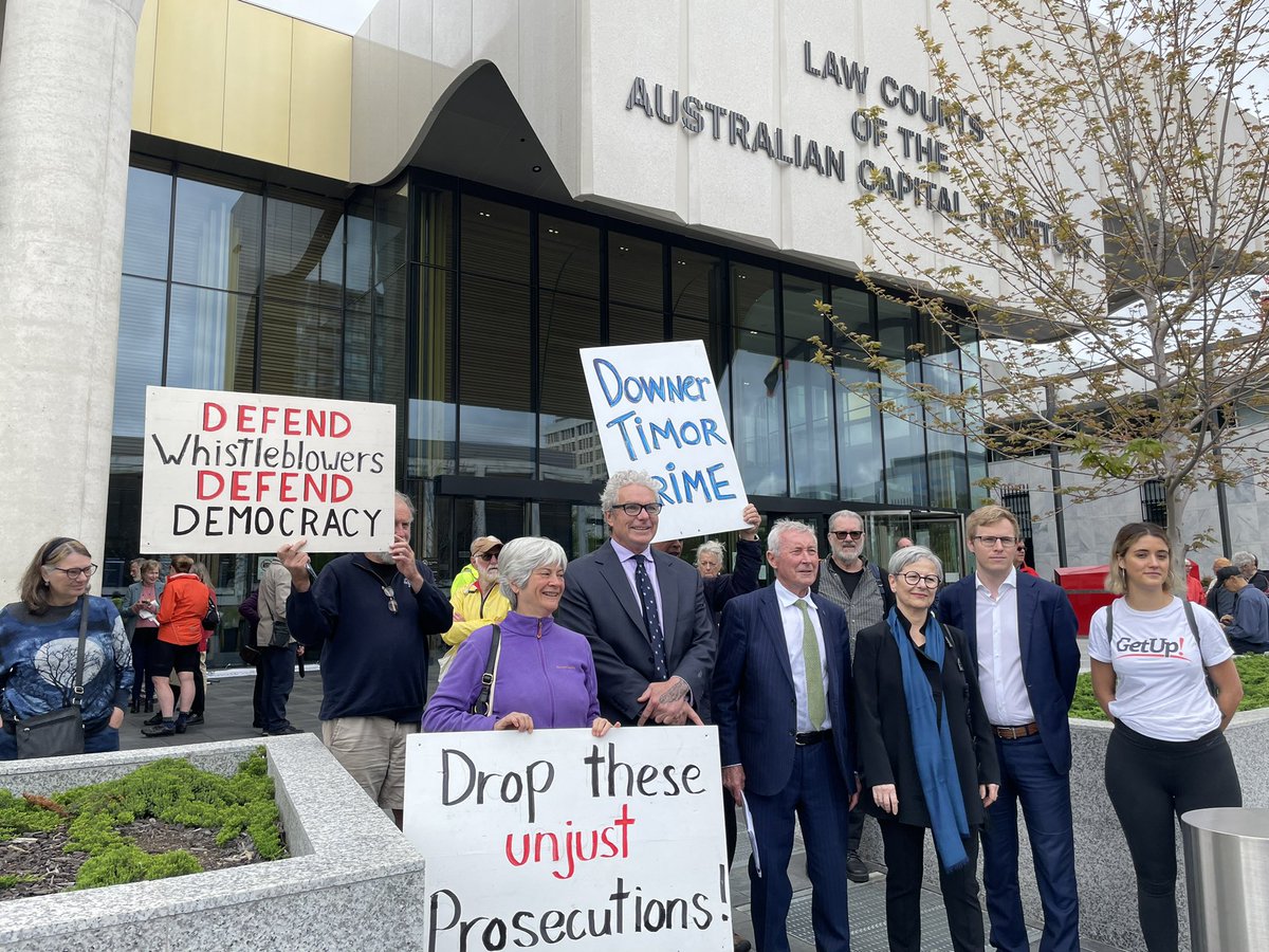 My team were down at David McBride’s court hearing this morning. Whistleblowers protect the public, they protect democracy. They deserve our support.