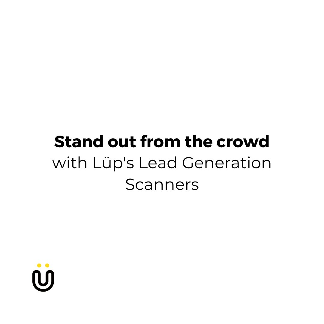 Need a great solution to help your exhibitors stand out from the crowd at your next big event?

Use Lüp for your next event!

#lupevents #enrichingeventexperiences #expoready #leads #leadcapture #eventstechnology #campaigns #services #Leadgeneration