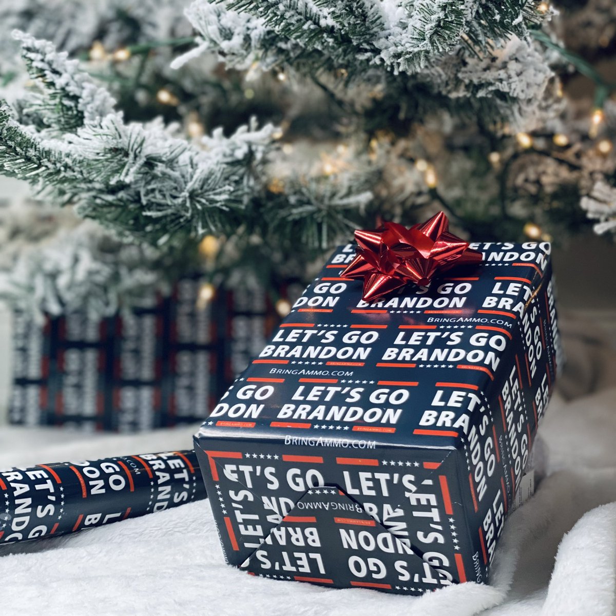 sethweathers's tweet photo. We’re bringing it back for 2022!

We sold enough Let’s Go Brandon Wrapping Paper last year to cover 15 NFL football fields!

Don’t miss out!

✅ JOIN THE WAITLIST!
https://t.co/kK9OyMEzU0 https://t.co/qbONk1Y3y7
