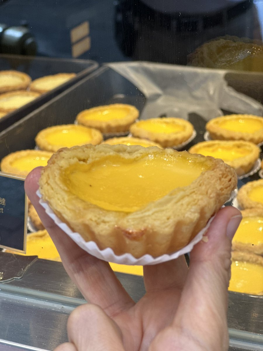 Egg tart , my fave 😋❣️😝 #HongKong