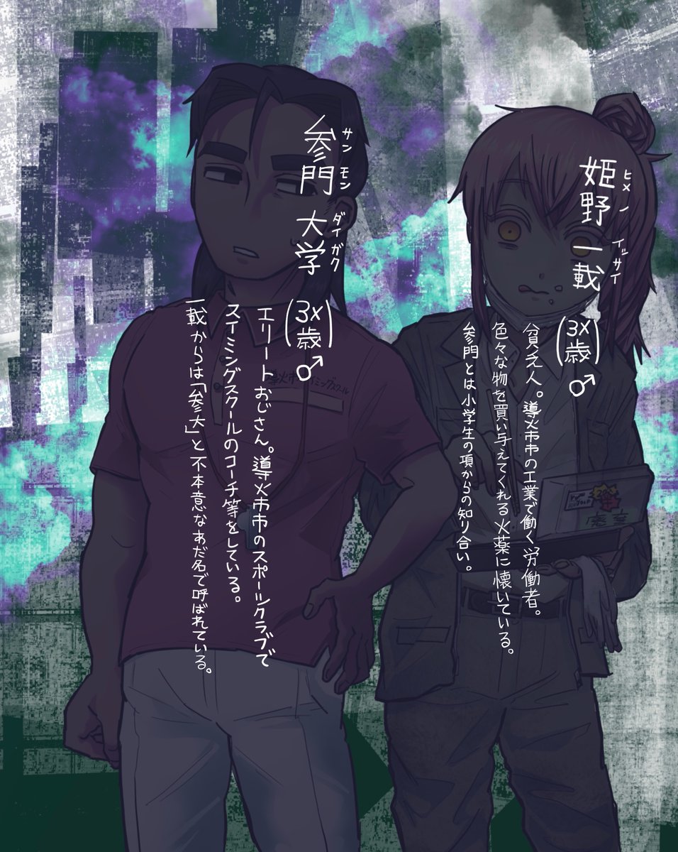 #おいでよ導火市市
導火市市の住民 