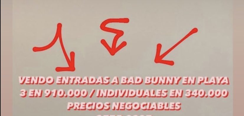 “precios negociables” no huevon