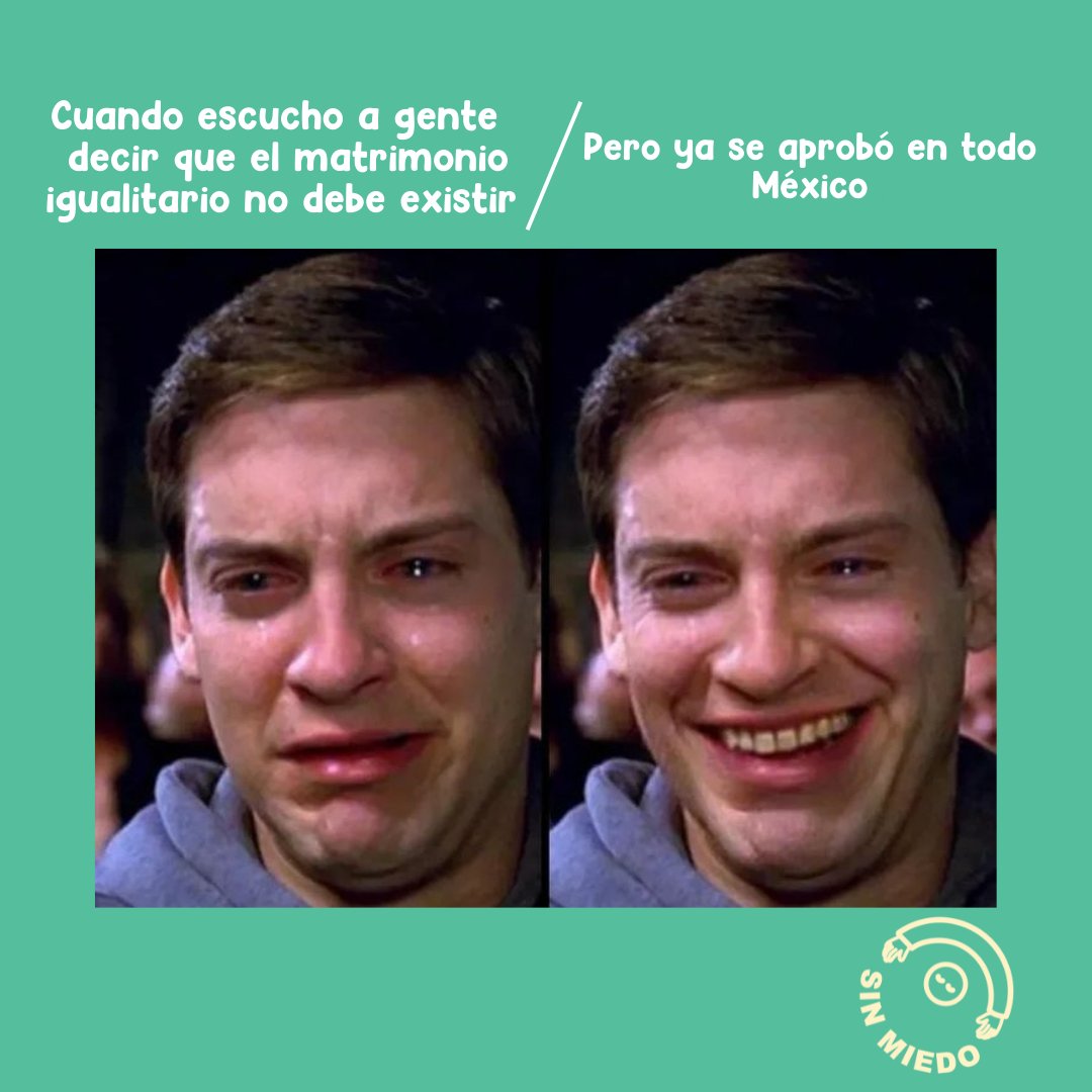 Hoy se aprobó en Guerrero y Tamaulipas🏳️‍🌈❤️‍🔥
#matrimonioigualitario
#memesmexico #FelizMiercoles