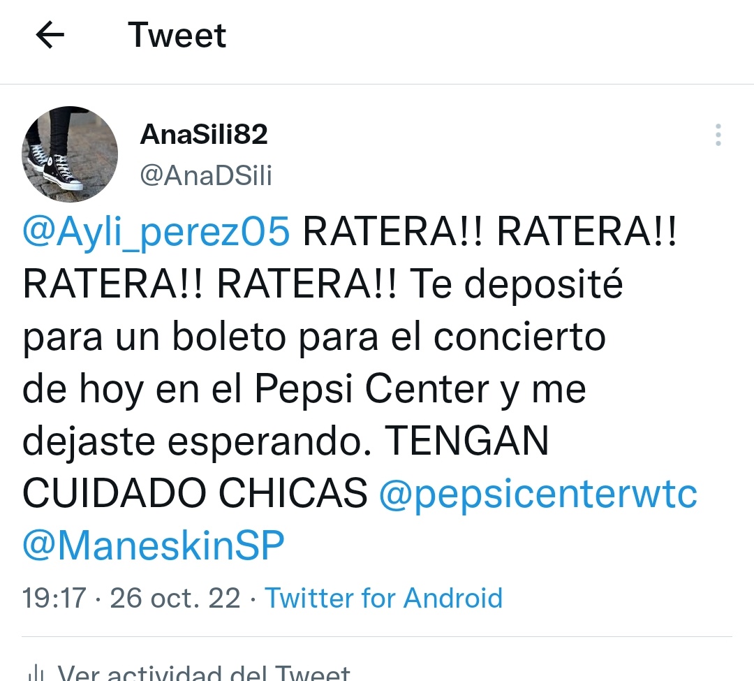 AnaDSili's tweet photo. Tengan cuidado https://t.co/sqiui87IS7