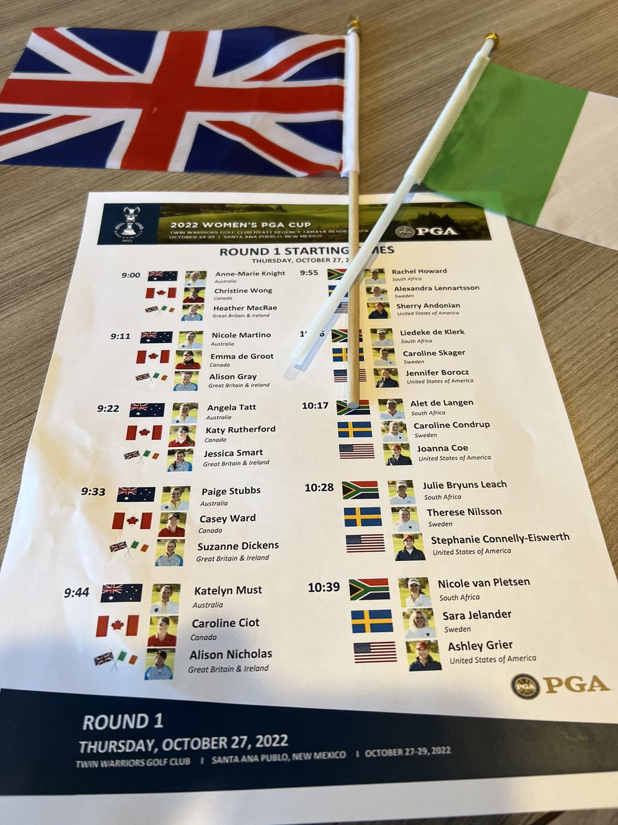 Sarah Bennett PGA tweet media