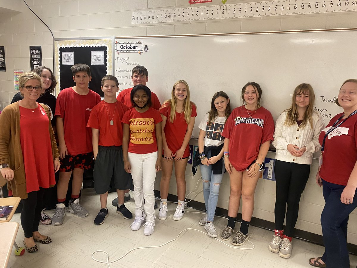 Red Ribbon Week <a href="/TheCreekBCMS/">TheCreekBCMS</a>.