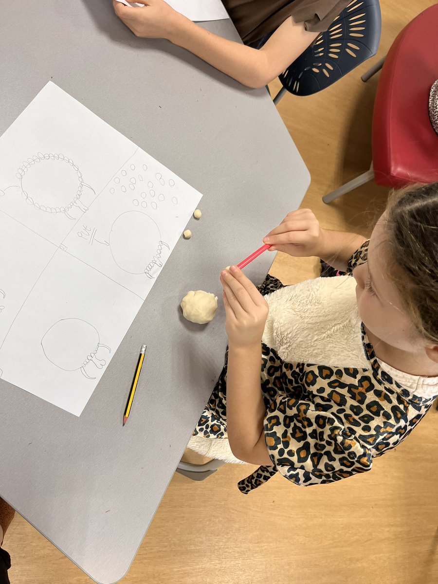ArborYear3's tweet photo. Year 3 had a ‘rocking’ launch day exploring the Stone Age! Neolithic necklaces and replica cave drawings were made. We also started to gather ideas of what we already know and what we ‘think’ we know. It’s going to be a cracking project this term! https://t.co/U4Q5TKPsM0