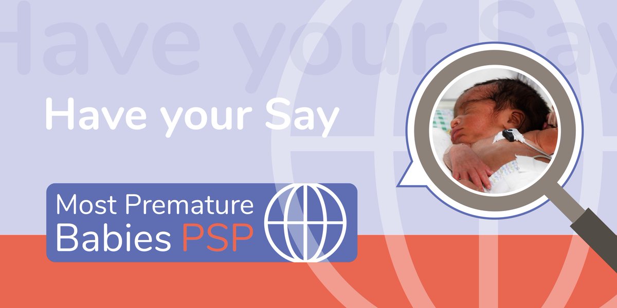 Share the #mostprembabies survey with your colleagues, service users &amp; carers so their questions about the most premature babies heard and represented in future research priorities. 

Survey is open until the 31 January 2023:  surveys.npeu.ox.ac.uk/index.php/6895…

#bornbefore25weeks #INPRES