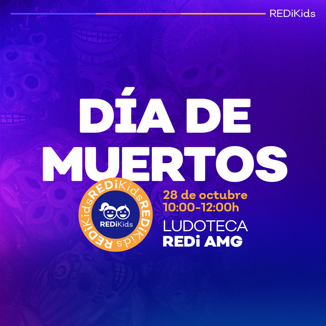 redi_jalisco's tweet photo. ¡Atención REDinautas! 🚀
Trae a tus #REDiKids 🧒 👦 al evento de activación de la LUDOTECA REDi AMG, en donde habrá increibles actividades para ellos y montaje de altar de muertos. 

#REDiAMG https://t.co/Lrlvmh5grT