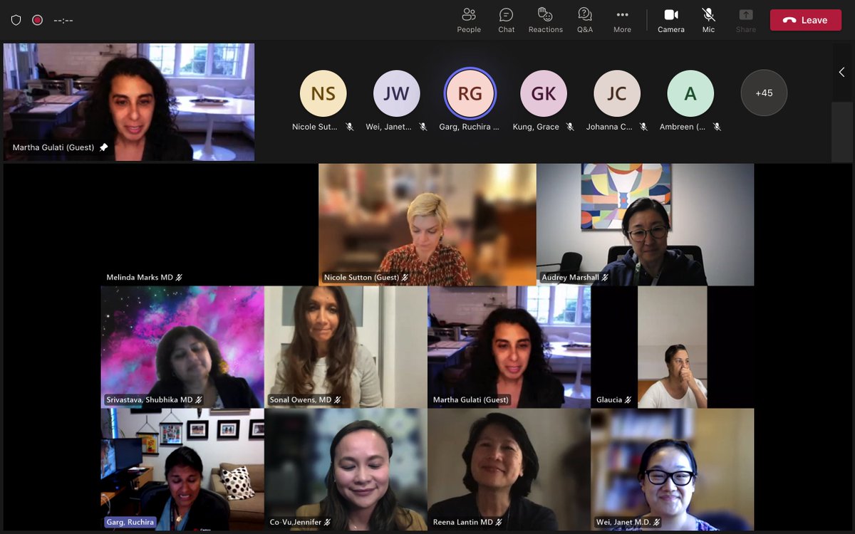 Jennifer Co-Vu, MD, FACC, FAAP, FASE (@drjenniferco_vu) on Twitter photo What an amazing <a href="/ACCinTouch/">American College of Cardiology</a> #ACCWIC #ACPC Meeting with <a href="/DrMarthaGulati/">Dr. Martha Gulati ♥️🫀❤️🩹🇨🇦</a>! Insightful discussions on "imposter syndrome" & microaggressions with thought-provoking scenarios!
Thank you everyone!
<a href="/rgarg428/">Ruchira Garg</a> <a href="/SonalOwens/">Sonal Owens</a> <a href="/nicolejsuttonmd/">Nicole J Sutton MD</a> <a href="/shubhi_srivas/">Dr. Shubhika Srivastava MBBS</a> @aartisdalal <a href="/HeartOTXHeartMD/">John P Erwin III MD MBA MACC (#BigPoppy )</a> What an amazing <a href="/ACCinTouch/">American College of Cardiology</a> #ACCWIC #ACPC Meeting with <a href="/DrMarthaGulati/">Dr. Martha Gulati ♥️🫀❤️🩹🇨🇦</a>! Insightful discussions on "imposter syndrome" & microaggressions with thought-provoking scenarios!
Thank you everyone!
<a href="/rgarg428/">Ruchira Garg</a> <a href="/SonalOwens/">Sonal Owens</a> <a href="/nicolejsuttonmd/">Nicole J Sutton MD</a> <a href="/shubhi_srivas/">Dr. Shubhika Srivastava MBBS</a> @aartisdalal <a href="/HeartOTXHeartMD/">John P Erwin III MD MBA MACC (#BigPoppy )</a>