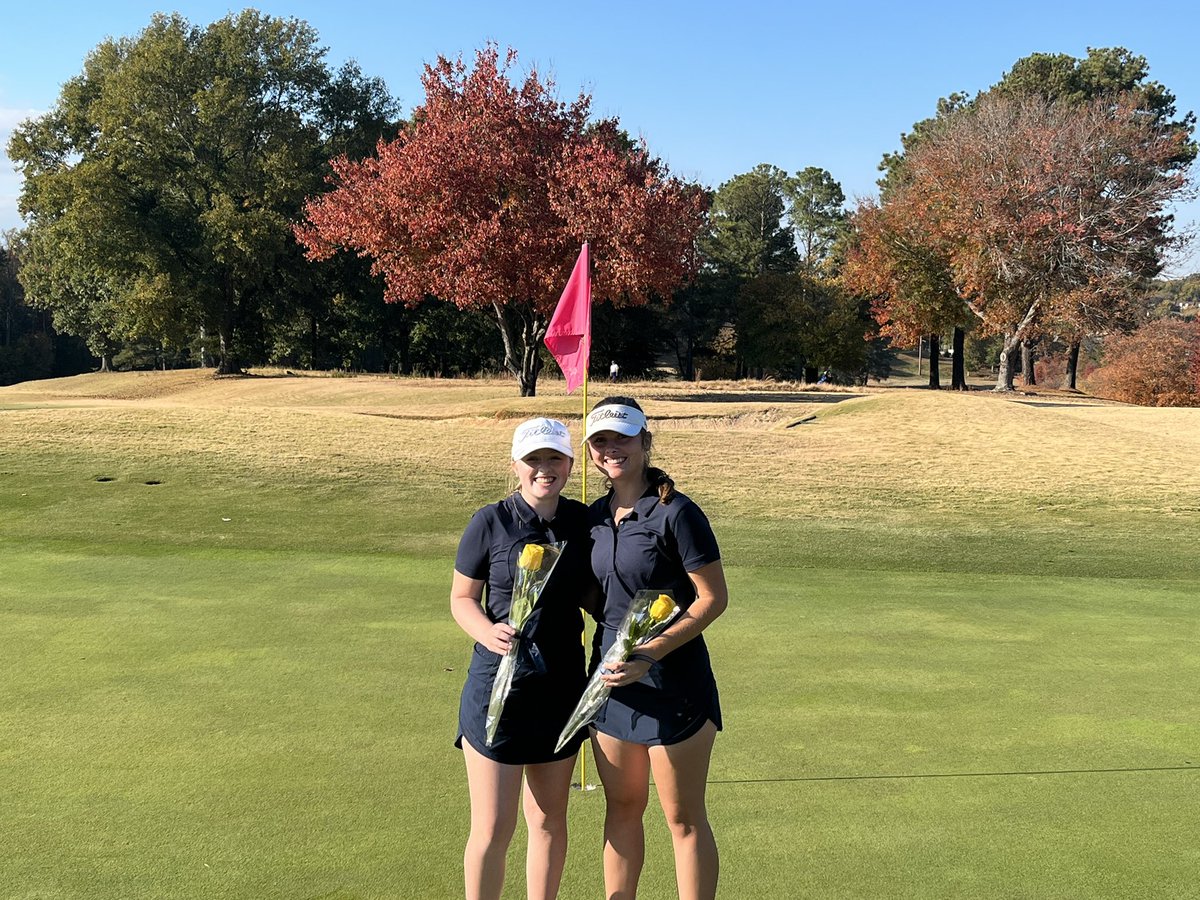 1ProudBengal's tweet photo. Congratulations Lady Bengals Golf Team… 4th in 5A and Caroline Hawkins is THE Individual State Champ!!! Ella Stalvey and Caroline Hawkins are ALL STATE Team!!! @BlythewoodHigh @GoBlythewood Thank you players, coaches, and parents… what a team! #WEareBengalNation #1ProudBengal https://t.co/VvhLjGVbpR