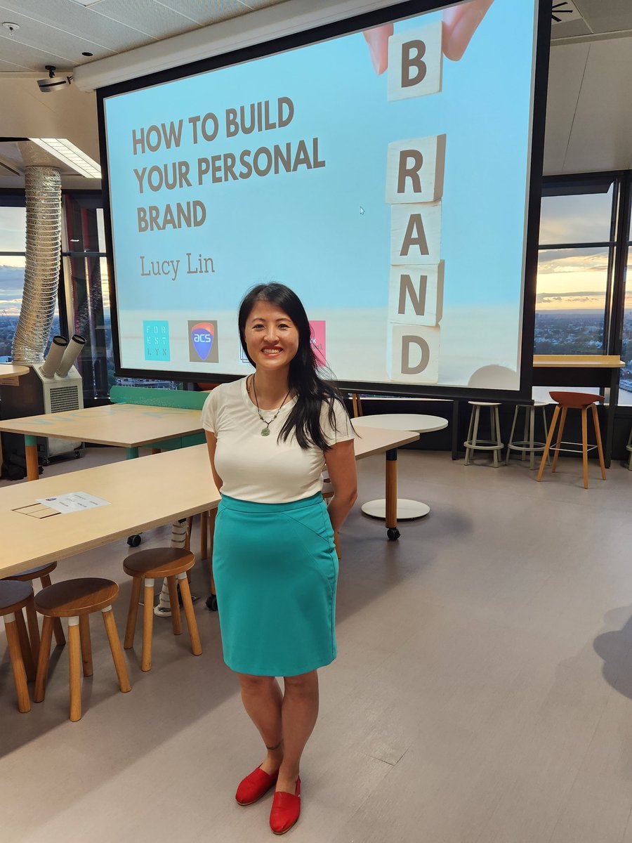 lucylin007's tweet photo. Forever grateful for the fantastic turnout! 🙏😭

#PersonalBranding is a core soft skill that helps you proactively structure your reputation as perceived by others &amp; leave a legacy by your own design, not by default

Thanks to @ACSnewsfeed @sparkfestivalau for hosting! 💥 https://t.co/D311Mq8vtR