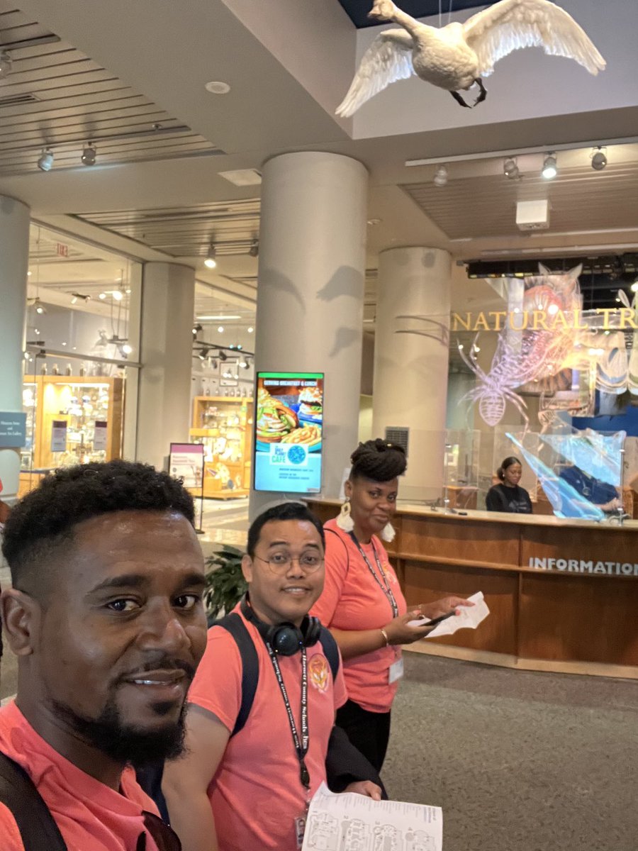 FabianC9682's tweet photo. STAR Academy staff &amp; students @ Natural Science Museum in Raleigh, NC  #LearningBeyondTheClassroomWalls https://t.co/bDAiKLoGza