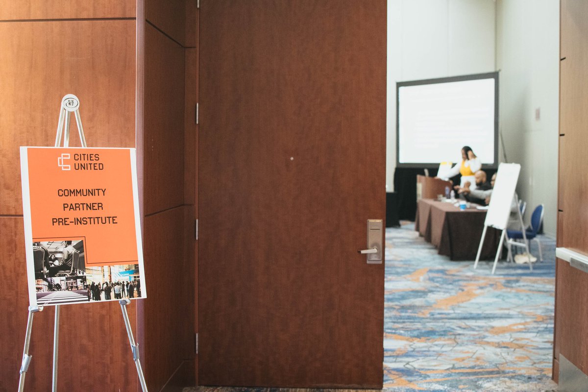 CitiesUnited's tweet photo. “We set tables with folks that want to get this work done and move it forward.”
Anthony Smith
Cities United Executive Director
#Cu9Baltimore #CUCollectivePower https://t.co/H5JmPm2ggH