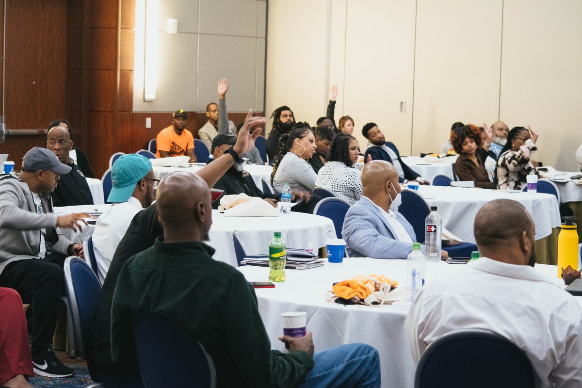 CitiesUnited's tweet photo. “We set tables with folks that want to get this work done and move it forward.”
Anthony Smith
Cities United Executive Director
#Cu9Baltimore #CUCollectivePower https://t.co/H5JmPm2ggH