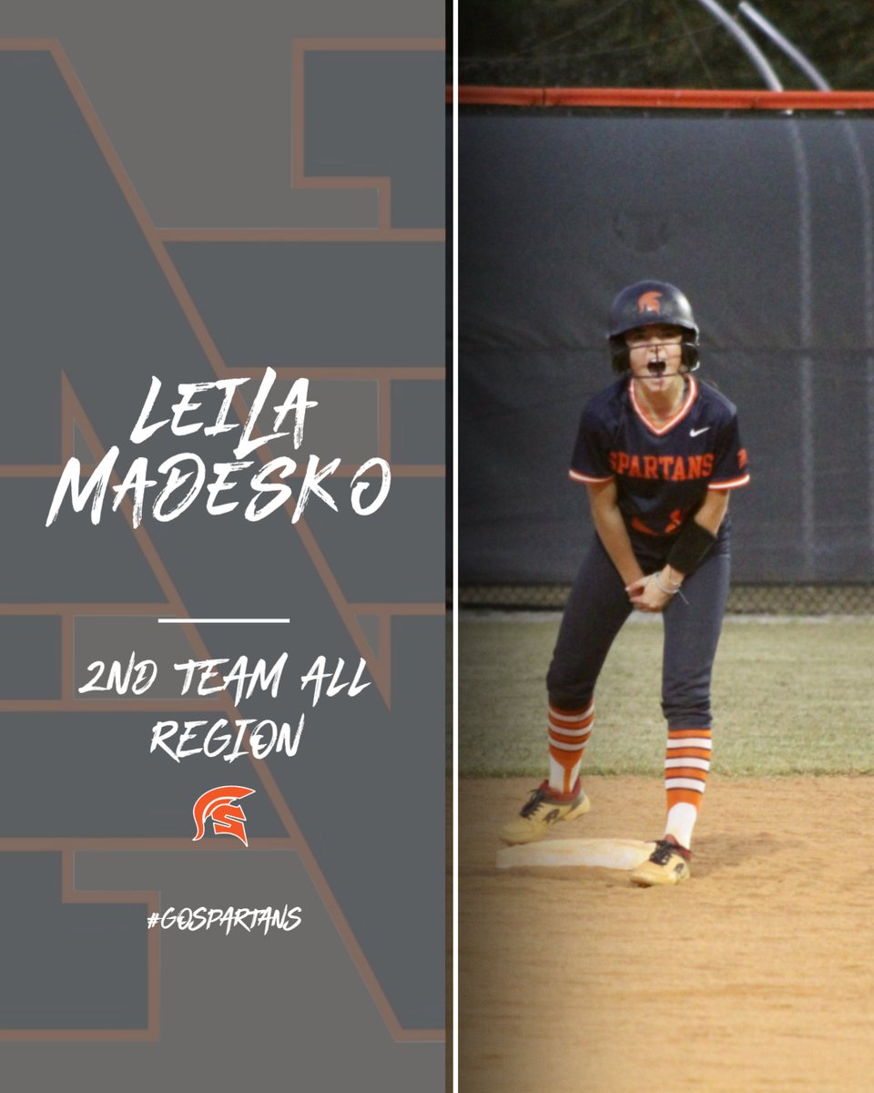 Congratulations to <a href="/leilamadesko/">Leila Madesko</a> for being selected Second Team All Region!