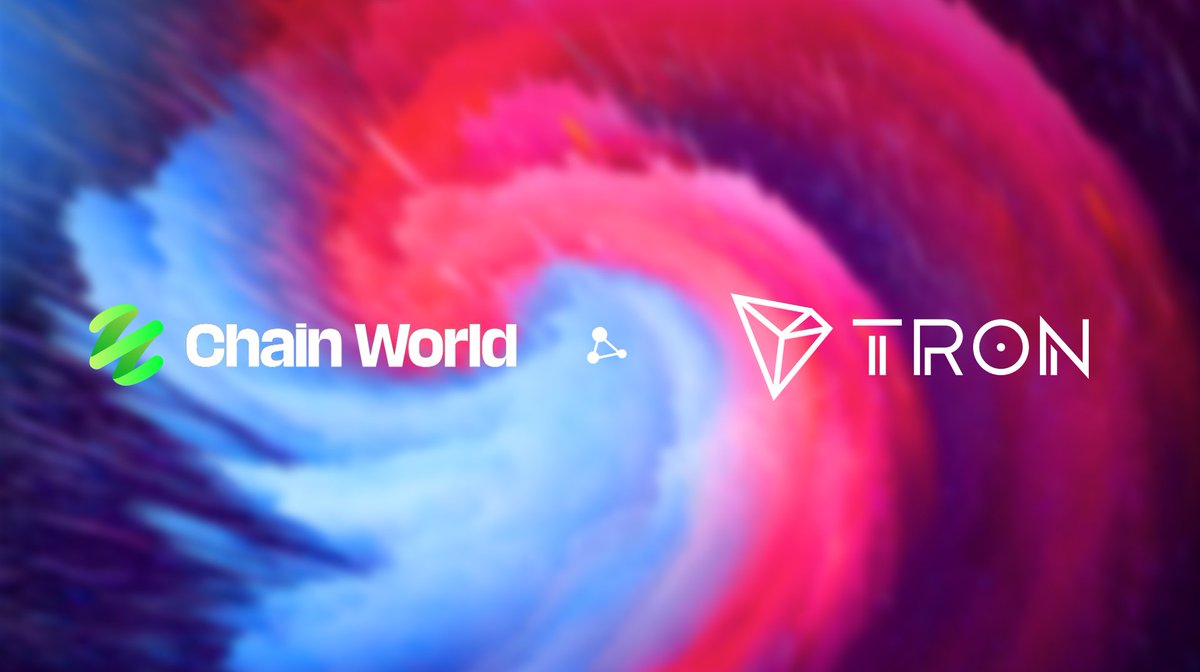 ChainWorld_'s tweet image. ChainWorld SocialFi Collaborates with Tron to Build a Multi-chain NFT Marketplace, advancing the Web3 Economy