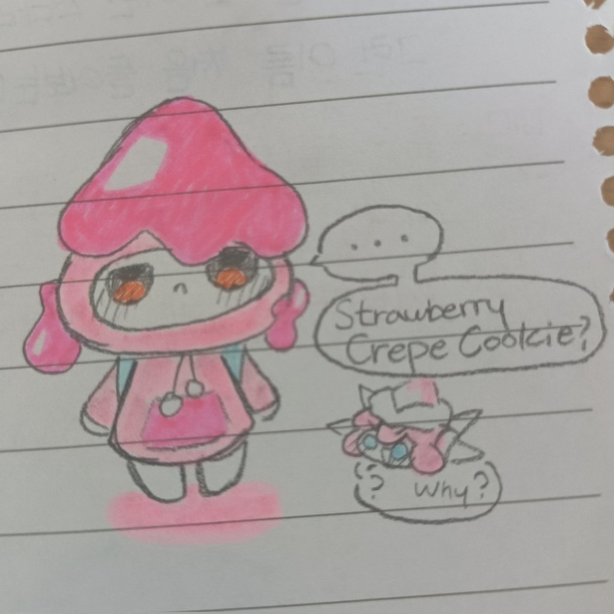 mintchococookie's tweet photo. Why? STRAWBERRY SYRUP will make YOU more like STRAWBERRY!

#cookierun #cookierunkingdom #cookierunfanart https://t.co/NIlL23s9pX