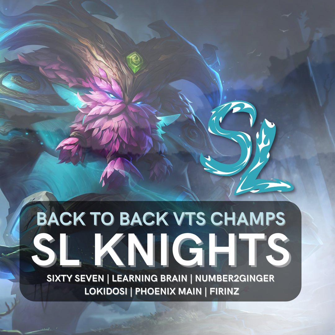 ShiningLight_gg's tweet image. SHINING LIGHT KNIGHTS ARE YOUR VTS CHAMPIONS!

IT TOOK 5 GAMES, BUT THE CHAMPS DEFEND THEIR TITLE! GG'S TO DIVERSITY ESPORTS

@VictorisGG