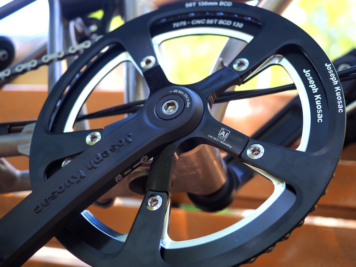 JosephKuosac's tweet photo. JK Chainring: available from 44T to 60T (BCD130 Single chainring)
https://t.co/cirb0YULWZ
#josephkuosac #chainring #upgrade #bicycle #midification #bicycle https://t.co/gMETF5QsHM