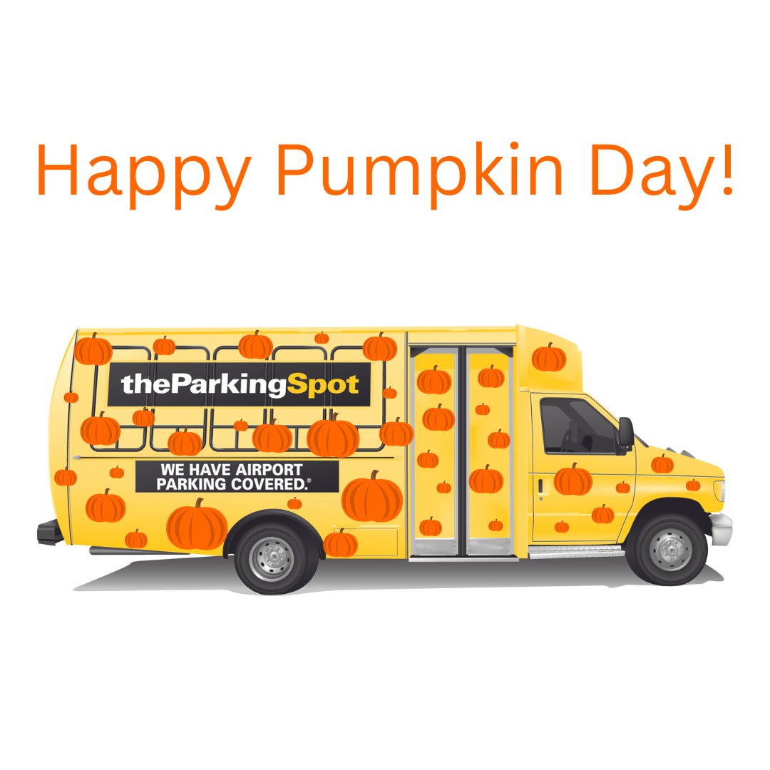 Today is National Pumpkin Day! #NationalPumpkinDay #TravelwithTPS #AirportParking