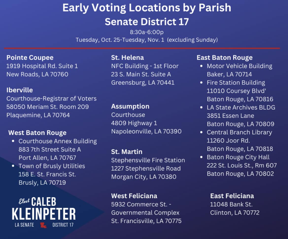 Caleb Kleinpeter tweet media