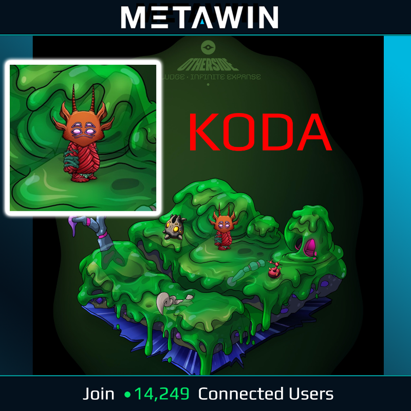 MetaWin's tweet photo. To celebrate NFT London, we are running a HUGE $15,000 Otherdeed KODA giveaway!  
The winner will be announced live on MetaWin on Thursday November 3rd at 6pm UK and digital asset transferred instantly. 

Enter now at https://t.co/3U8CFTobpx