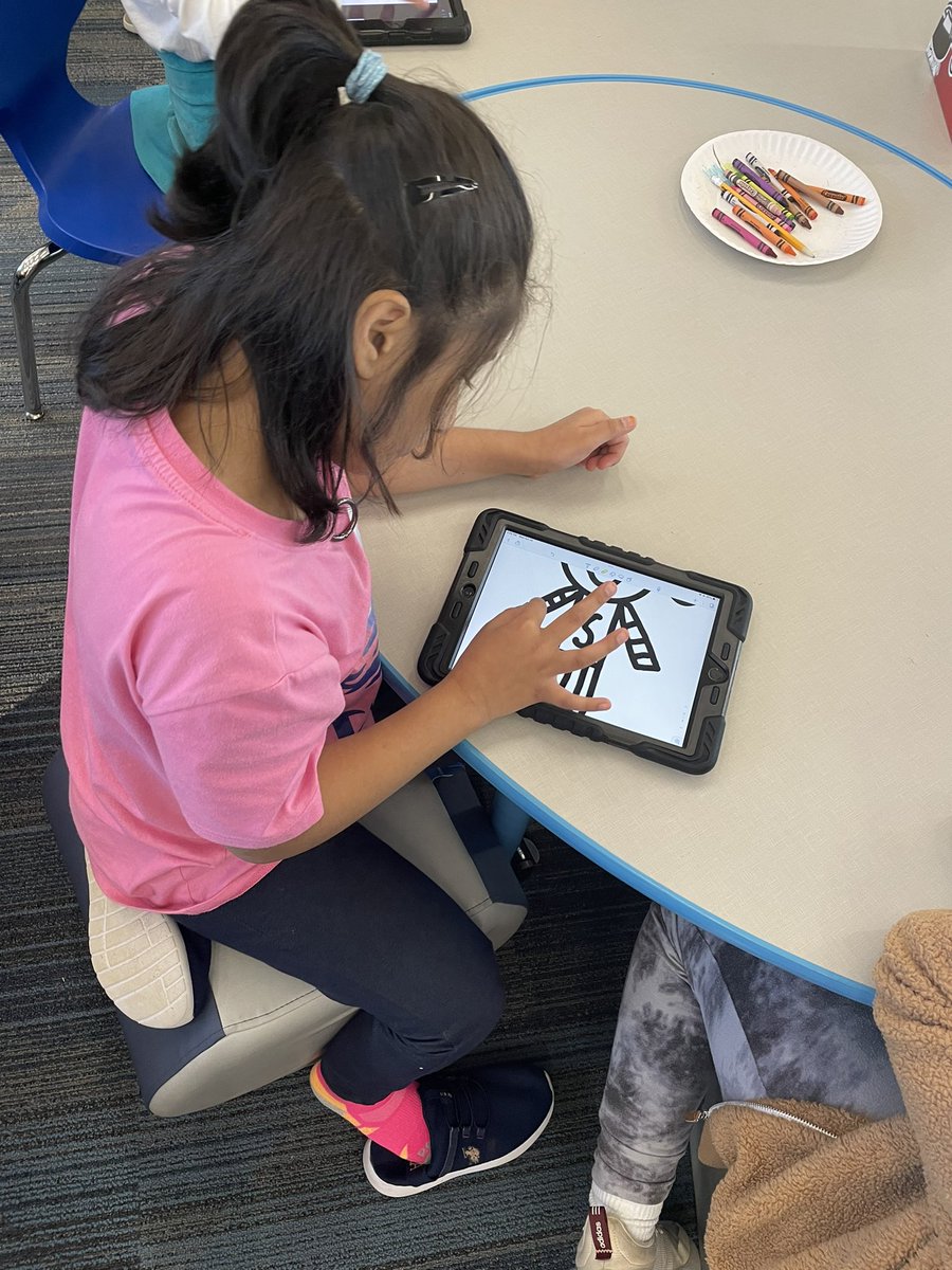 These kiddos created some great digital superhero citizens. The ability to put a cyber bully on an endless reboot loop and the ability to block all negative comments on the web sound pretty super to me! Thanks @CDavisRead for the digital citizenship lesson! ❤️