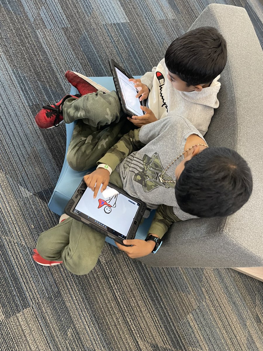 MrsMyersCRE's tweet photo. These kiddos created some great digital superhero citizens. The ability to put a cyber bully on an endless reboot loop and the ability to block all negative comments on the web sound pretty super to me! Thanks @CDavisRead for the digital citizenship lesson! ❤️ https://t.co/leCOgjTPeH