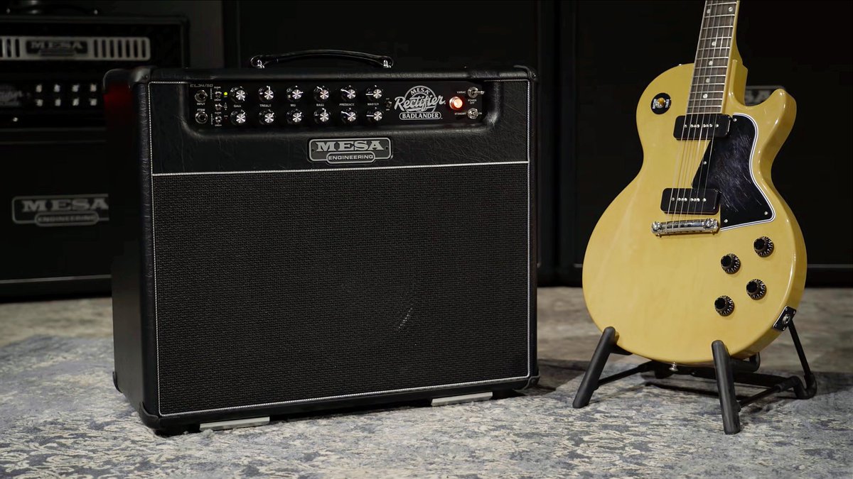 MesaBoogie's tweet photo. While designed with modern metal in mind, guitarists can easily evoke familiar classic voices between a Badlander's Clean, Crunch & Crush modes. Learn more: https://t.co/w41F1ULCfJ
#MesaBoogie #Badlander50 #Badlander100 https://t.co/1AJzHDb96C