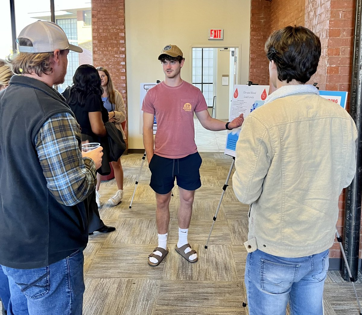 KriWillett's tweet photo. Thanks to all that participated in our lead poisoning prevention week #ILPPW2022 event - Our #HOCO students appreciated sharing their research @OleMissBMS @SGLawCenter https://t.co/p5GbEmIazS